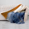 Plush Blanket, Cozy Soft Microfiber Blanket with White Cat Design view 4