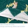 Plush Microfiber Blanket – Cartoon Cat Fishbone view 2