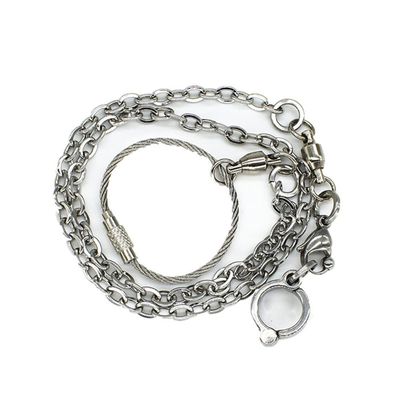 Bavokon Parrot Foot Ring - Stainless Steel Training Tool