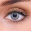 LENZOTICA Classic Gray, -2.25 Diopters, DIA 14.00, Monthly Contact Lenses, 2 Count (1 Pair) view 1