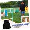 Dog Trainer Obedience Vest, Black view 3