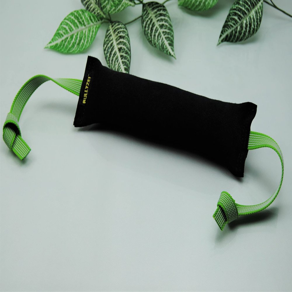 BULLYZEI Leather Training Dummy with Straps 30 x 6 cm