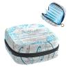 Portable Menstrual Product Storage Bag with Zipper, Jellyfish Design view 1