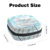 Portable Menstrual Product Storage Bag with Zipper, Jellyfish Design view 2