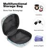Portable Menstrual Product Storage Bag with Zipper, Jellyfish Design view 4