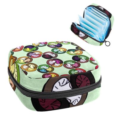 Women's Menstrual Product Storage Bag with Zipper