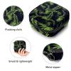 Women's Period Product Storage Bag with Zipper, Tropical Plants view 3
