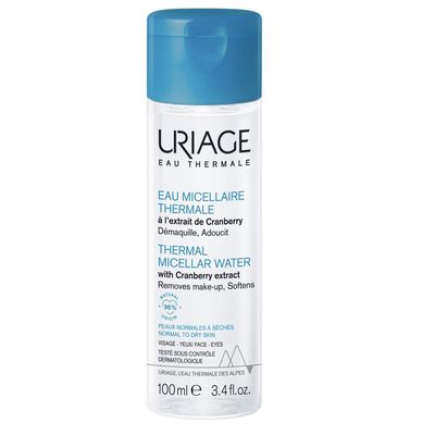 Uriage Thermal Water Micellar Water for Normal or Dry Skin, 100 ml