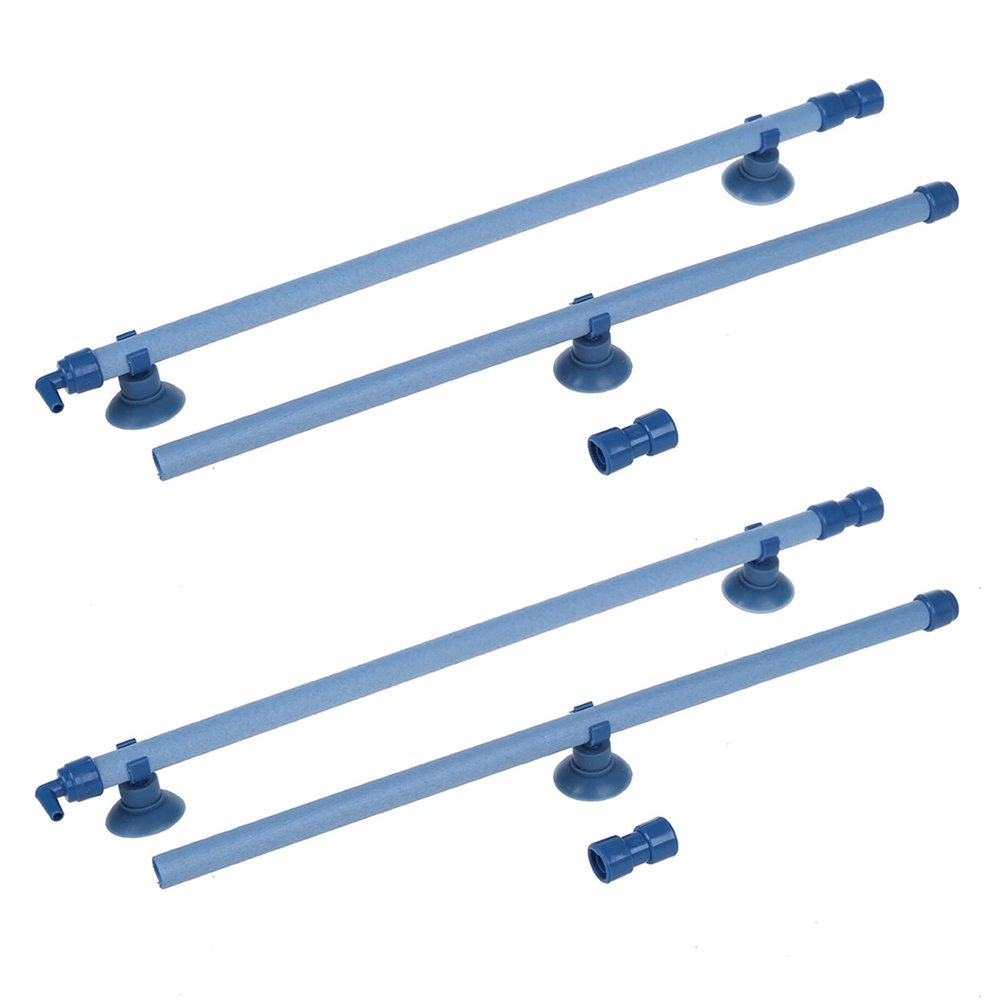 Duendhd 6-Pack 58.4 cm Suction Cup Wall Hose for Aquarium Airstone