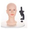 Soft PVC Mannequin Training Head and Wig Stand Set for Wig-Making Practice, Color No. 3 view 1