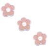Hohopeti 3-Pack Adjustable Waterproof Recovery Collars for Cats and Dogs, Flower Pattern view 1