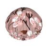 Watercolor Floral Reusable Waterproof Washable Adjustable Shower Cap for Women view 1