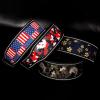 REYNEM Reflective Adjustable Dog Collar, Blue Camouflage, Size M view 4