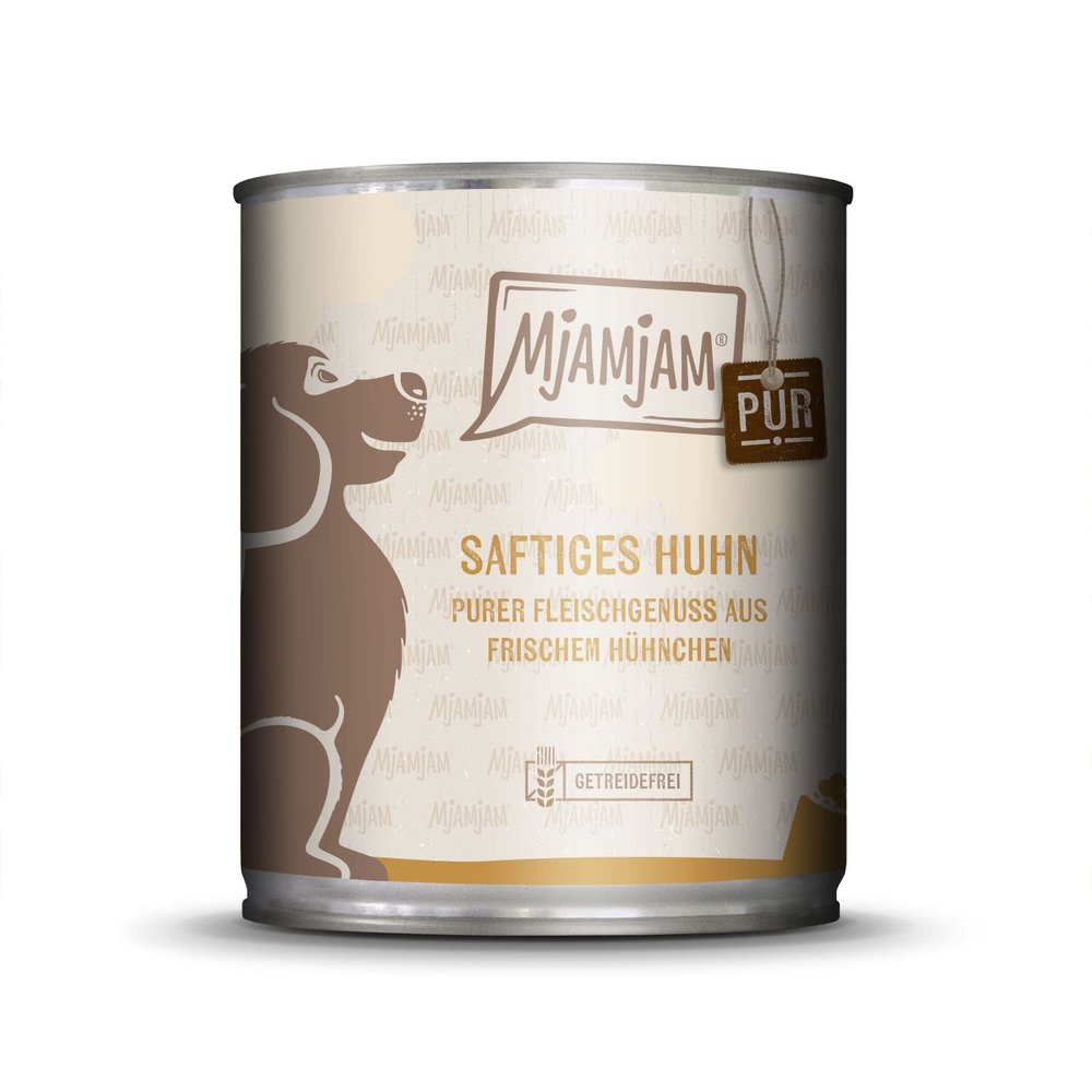 MjAMjAM - Premium Wet Dog Food - Pure Juicy Chicken, 800g