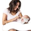 Moon Small Crescent Nursing Pillow, 110 cm, Pregnancy and Feeding Pillow with Removable Washable Cover view 3