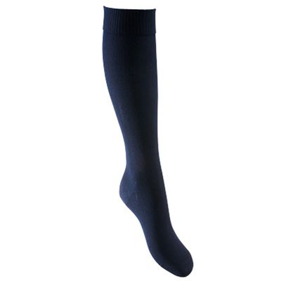 Gilofa Cotton Compression Knee-High, CCL1, S-II, Jeans