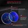 EDGUN Foldable Progressive Multifocal Reading Glasses, TR90 Frame, Blue-Light Blocking, +3.0 view 2