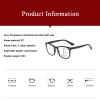 EDGUN Foldable Progressive Multifocal Reading Glasses, TR90 Frame, Blue-Light Blocking, +3.0 view 4