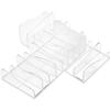 FRCOLOR 2-Piece Makeup Palette Organizer with Compartments view 1