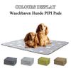 Mateju Reusable Puppy Pad, Washable Training Mat, S 60 x 45 cm, Light Gray view 2