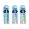 KOMBIUDA Manual Kids' Toothbrushes, Soft Bristles, 3-Pack, Elephant Design, Ages 2–8 view 1