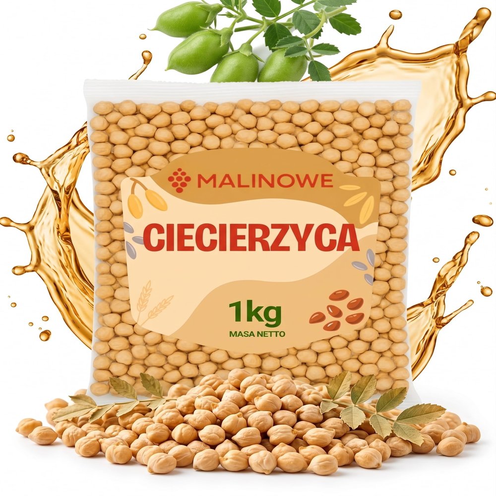 Malinowe Chickpeas 1 kg, Excellent Quality
