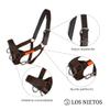 Los Nietos Dressage Halter in Extra-Strong Nylon | Standard Size | Blue | Horse Equipment | Saddlery | Traditional Craftsmanship | Los Nietos view 4