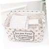 Kisangel Dustproof Canvas Storage Basket, Large Capacity, Decorative Linen Basket view 2
