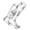 Lsjuee Mustache Compression Socks for Women & Men, 15–20 mmHg, for Running and Cycling view 3