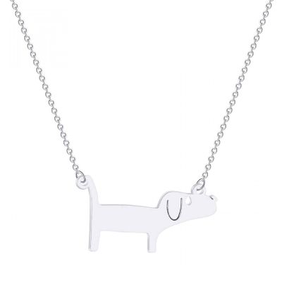 INCIDO Handmade Dachshund Pendant Necklace