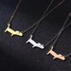 INCIDO Handmade Dachshund Pendant Necklace view 2