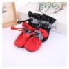 Waterproof Non-Slip Dog Boots, Blue, Size 4 view 2