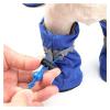 Waterproof Non-Slip Dog Boots, Blue, Size 4 view 3