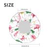 Flamingo Reusable Shower Cap for Long Hair, Double-Layer Waterproof, 1 Pack view 4