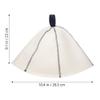 SPORTARC 2-Pack Felt Sauna Hats view 3