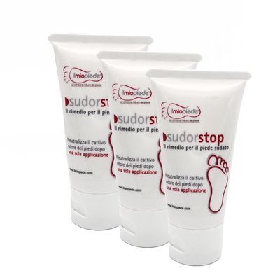 Sudorstop Travel Size Natural Cream for Sweating and Foot Odor, 150 ml