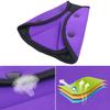 FOOJO 2-Pack Child Car Seat Belt Adjusters with Shoulder Pads and Protective Covers, Purple view 2