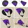 FOOJO 2-Pack Child Car Seat Belt Adjusters with Shoulder Pads and Protective Covers, Purple view 3