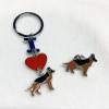 BT Bear Dog Keychain view 2