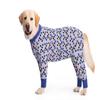 Dog Pajamas for Medium and Large Dogs, Cotton, Lightweight, Size 32, Blue Square view 1
