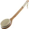 AKAZI Wooden Body Massage Shower Brush with Natural Bristles, Bath Brush for SPA, Women and Men, Skin Care Dry Body Brush - Towels view 4