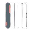 Acne Extraction Needles, 4-Piece Stainless Steel Set (Size: France) view 2