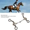 Rosvola Horse Muzzle, Hand-Carved Western Horse Bit for Training view 3