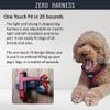Hakusan Zero Harness Mesh Series, Dog Harness, Padded, Adjustable, No Pull, Safety, Japanese Brand, Small to Medium Dogs, (Mesh/Lime Yellow, XS) view 3