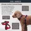 Hakusan Zero Harness Mesh Series, Dog Harness, Padded, Adjustable, No Pull, Safety, Japanese Brand, Small to Medium Dogs, (Mesh/Lime Yellow, XS) view 4