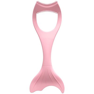 Compact Pink Silicone Eyeliner and Mascara Shield