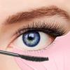 Compact Pink Silicone Eyeliner and Mascara Shield view 4