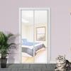 Reinforced Pet Screen Door with Zipper, Silver, 130 x 220 cm view 2