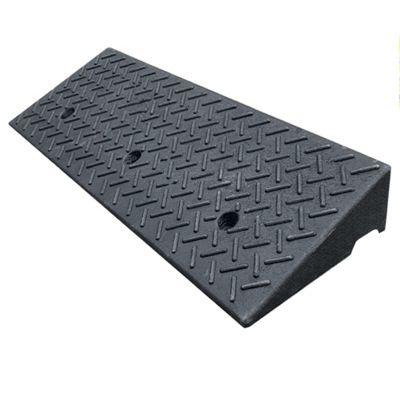 Portable Rubber Curb Ramp, Non-Slip Threshold Ramp, Size 100