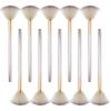 Prasacco 10-Piece Fan Brushes for Face Masks and Makeup view 1